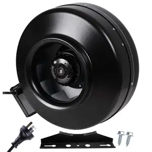 12 inch carbon lọc Inline Duct Fan Booster Fan Air xả thông gió Blower phát triển hộp lều