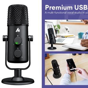 Desktop Usb Microfoni <span class=keywords><strong>per</strong></span> <span class=keywords><strong>Giochi</strong></span> <span class=keywords><strong>per</strong></span> Computer, trasmissione in diretta, youtube e skype - Product Image 1