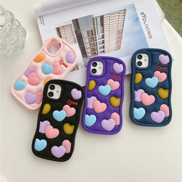 Cartoon Phone case for Girls iPhone 6 7 8 Plus X XS XR 11 12 13 14 15 Pro MAX