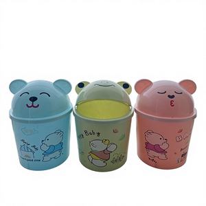 CASAMAX WL AO-0615 Cestino per Rifiuti con Design Animale 11.5*18.5CM Contenitore in Plastica Carino - Product Image 1