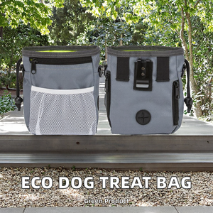 Moda bez köpek eğitim ödül çantası dahili Poop dağıtıcı özel SAP ağırlık yavru Walks kediler için Pet eğitim malzemeleri - Product Image 2