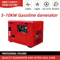 CE-Zertifizierter 9,5kW 68dB Leiser Benzingenerator 4-Takt 3-Phasen 220V Luftgekühlt mit Autostart für Heimgebrauch USA EU Bauindustrie