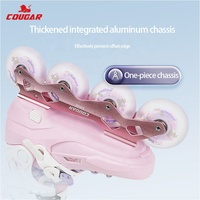 Patins à roulettes en ligne pour enfants, taille réglable, roues lumineuses, chaussures de patinage pour activités de plein air, patins de loisirs pour jeunes