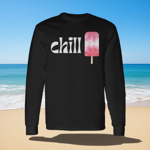 T-shirt a maniche lunghe Chill Ice Cream Summer Premium Beach Family Relaxing - Product Image 3