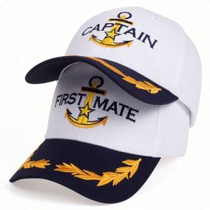 Gorra de Béisbol Personalizada al por Mayor, Gorra de Capitán con Logotipo Bordado en Algodón de 6 Paneles - Product Image 1