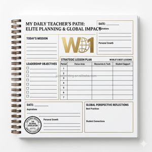 Cuaderno <span class=keywords><strong>Ecológico</strong></span> Heeton con Anillas en Espiral, <span class=keywords><strong>Papel</strong></span> Kraft, Diseño Económico, Color Negro, Ideal para Regalo - Product Image 5