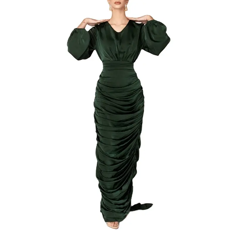 Individuelles neues Design muslimisches Kleid für Damen abaya Damen muslimisches Kleid 2023 dubai Kleider Damen muslimisch