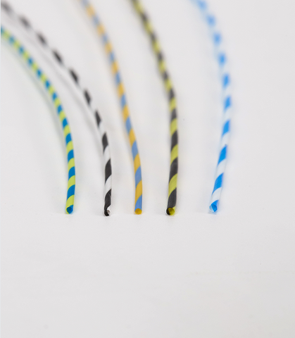 Zebra Guidewire Jacket 0.032" 0.035" Colored Heat Shrinkable Ptfe Tube Chemical Medical Grade Ptfe Zebra Guidewire