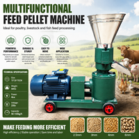 Petite machine à granulés agricole 220V pour l'alimentation des poissons, des poulets, des porcs et des volailles