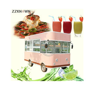 2025 Mobile Food <b>Cart</b> for Sale Philippines Customized Food Truck Stainless Steel Street Kitchen with Full Kitchen Equipments - Product Image 2