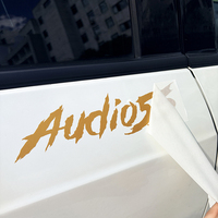 Autocollants de voiture en vinyle personnalisés en gros, découpés à la forme, imperméables, pour vitres et pare-chocs de camion, avec logo personnalisé