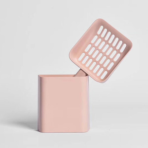 Baming Pelle à Litière pour <span class=keywords><strong>Chat</strong></span> en Acier Inoxydable <span class=keywords><strong>Bac</strong></span> à Litière Plateau Pan Sifter Cat Scooper - Product Image 5