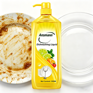 Liquide <span class=keywords><strong>vaisselle</strong></span> écologique Ansmann parfum agrumes, formule douce, rinçage rapide, détergent de cuisine <span class=keywords><strong>pour</strong></span> <span class=keywords><strong>vaisselle</strong></span> et fruits, 15-30% - Product Image 5