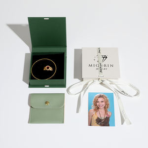 Caja de Joyería de Papel de Lujo con Logotipo Personalizado, Caja de Almacenamiento de Joyería Ecológica para Anillos, Collares, Pulseras y Pendientes - Product Image 4