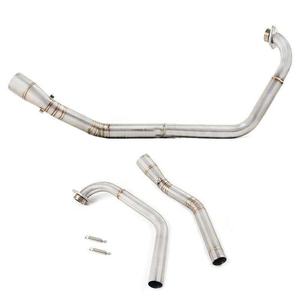 Escape para Motocicleta, Sistema de Silenciador para Yamaha YZF R15 MT15 <span class=keywords><strong>MT</strong></span> <span class=keywords><strong>15</strong></span> V1 08-17, Tubo de Enlace Medio de Escape Modificado para Motocicleta - Product Image 6