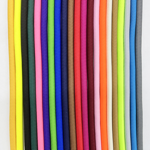 288 Màu Sắc Trong Kho 6Mm Dệt Đồng Bằng Phổ Phong Cách Bền Polyester Lõi Bện Vòng Dây Đeo Điện Thoại Sợi Dây Thừng - Product Image 3