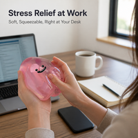 Jouet anti-stress Star Slime, slime doux translucide non collant, slime anti-anxiété, vente en gros, cadeau de fête