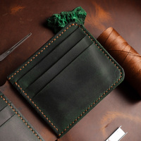 Dompet Mini Lipat Multi Slot dengan Logo 3D Embos, Label Pribadi, untuk Pria, Kantor, Luar Ruangan, Bisnis, Portabel, Tempat Kartu Identitas