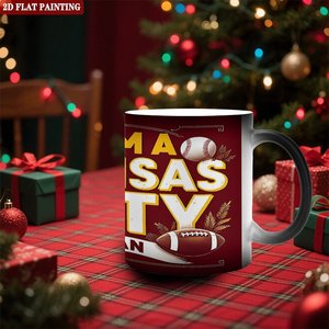 Mug pour fan de Kansas City, 11 oz, en céramique, changeant de couleur à la chaleur - Product Image 2