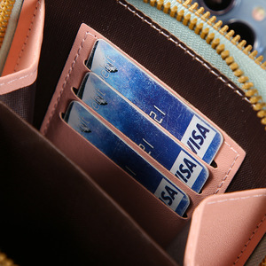 Factory Touch Screen <strong>Mobile</strong> <strong>Phone</strong> <strong>Bag</strong> Women's Messenger <strong>Bag</strong> PU Urban Simplicity Multi-function Key Zipper Coin Purse - Product Image 4