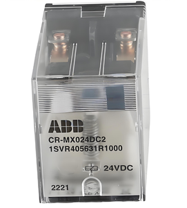 Relais miniature enfichable série CR-MX, CR-MX024DC2LT (1SVR405641R1100), bobine 24V, 2 CO (SPDT) 7A/250V - Product Image 2