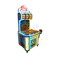 Machine de jeu d'arcade à monnayeur pour enfants, jeu de frappe au marteau, machine de rédemption de tickets, en métal et acrylique, 1 joueur