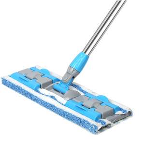 360-Độ Xoay Sợi Nhỏ Ướt Và Khô Bụi Đẩy Clip-Trên Sàn Lau Với Bàn Xử Lý Bền Vững 5000 + Bền Lau Phẳng - Product Image 5