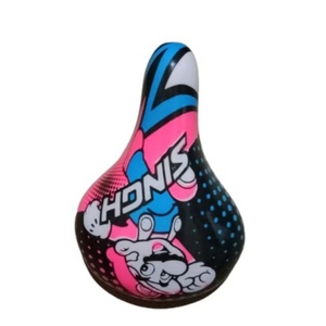 Housse de selle de vélo imperméable en RPET recyclé, 3D, souple, personnalisée, en PVC, confortable et douce - Product Image 1