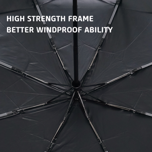 <span class=keywords><strong>Parapluie</strong></span> de golf personnalisé, pliable en trois sections, anti-UV, <span class=keywords><strong>inversé</strong></span>, motif fraise, pour mariage - Product Image 5