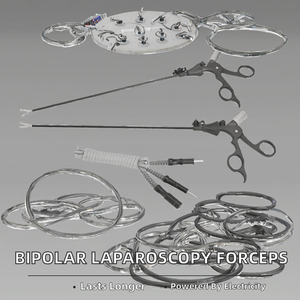 Pinces de <span class=keywords><strong>coagulation</strong></span> bipolaires électriques laparoscopiques réutilisables, instruments chirurgicaux avec câble - Product Image 2