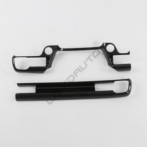 WZX 2022 2024 RHD LHD ABS Cubierta de Marco de Control Central de Carbono para Aire Acondicionado, Accesorios para Coche HR-V - Product Image 6