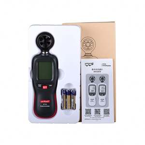 WT82/WT82B Mini capteur d'anémomètre à ultrasons à chauffage automatique certifié CE Instrument de mesure de <span class=keywords><strong>vitesse</strong></span> de l'énergie solaire à bas prix - Product Image 5