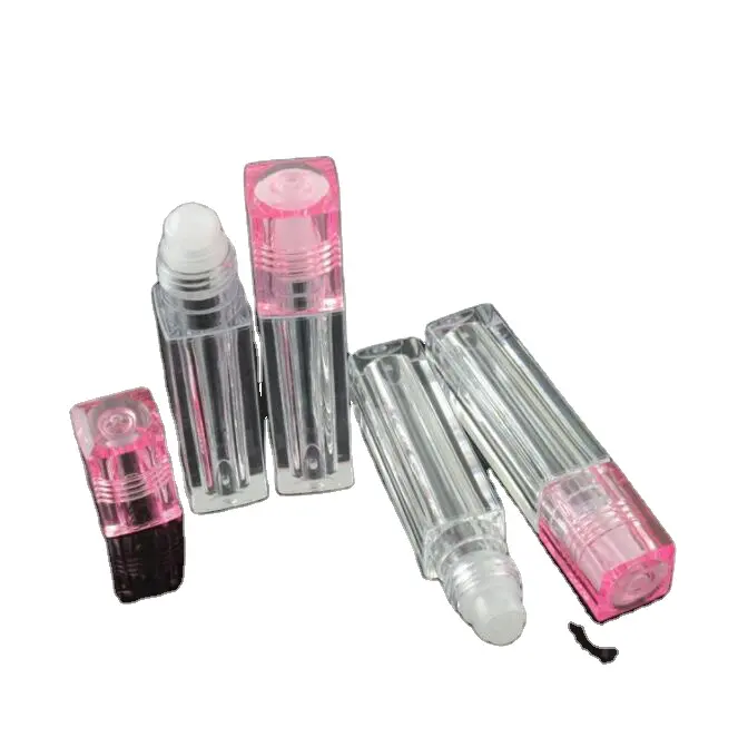 7Ml Gerecycled Plastic Vierkante Lipgloss Buis/Lip Gel Tube
