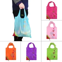Sacola reutilizável em nylon para viagens, sacola reutilizável de nylon em tamanho personalizado para compras