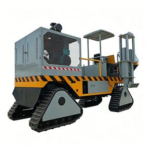 Machine de pavage de bordures en béton de précision laser, fournie par l'usine, pour la réalisation de bordures de routes urbaines - Product Image 4