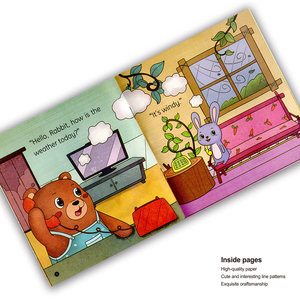 Libro de Pasatiempos para Niños con Impresión Personalizada, Libro Ilustrado en <span class=keywords><strong>Inglés</strong></span> para el Desarrollo de Intereses Infantiles, Libro de Lectura para Grupos de Jardín de Infancia al por Mayor - Product Image 5