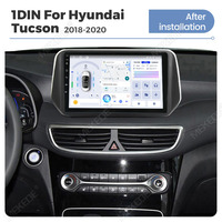 MEKEDE X30 X40 Écran QLED 2K MEKEDE 1DIN Autoradio Android 10 pouces pour Hyundai Tucson 2018 à 2020 Lecteur vidéo Caméra de recul