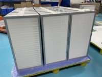 Fabricación de China 2x4 Ffu Filtro Hepa Filtro de aire de repuesto Filtro Hepa para sala limpia