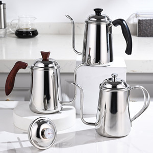 กาต้มน้ำคอห่านสแตนเลส 304 ขนาด 700 มล. สลักลายได้ตามต้องการ - Product Image 1