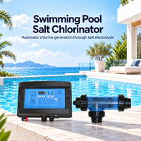 TSPK Chlorinateur automatique de piscine à sel avec dosage de chlore, en ABS, acier inoxydable et PVC, vente chaude