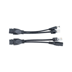 Câble répartiteur PoE étanche à connexion directe 12V avec connecteurs mâle-femelle pour applications Power Over Ethernet - Product Image 3