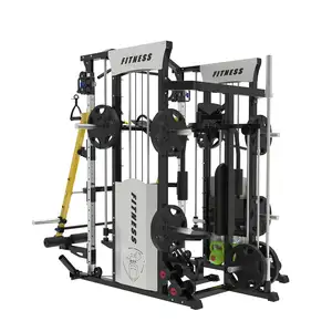 Gym Multi-functional Strength Training Fitness Equipment Indoor Fitness Squat Rack Smith Rack