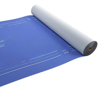 Membrane respirante pour toiture KINGWAY, perméable à la vapeur, imperméable, sous-couche stabilisée aux UV, matériau de protection pour maison en polypropylène