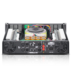 Amplificador de Potencia de Alta Calidad EIF CA6 Clase H 2*500W de Doble Canal con Carcasa Metálica de 8ohm para Iglesia, Servicio OEM Disponible - Product Image 3