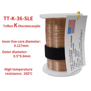 TT-K-36-SLE K-Typ Glasfaser Thermo element Temperatur Mess draht Verlängerung drähte TT-K-30-SLE K Wärme ausgleichs kabel