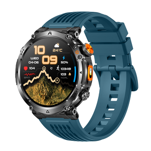 Montre connectée GPS de sport HT42 2026 la plus récente, écran IPS 1,<span class=keywords><strong>7</strong></span> pouces tactile, étanche 3 ATM, tracker d'activité Android - Product Image 1