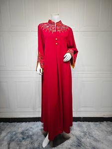 Ropa tradicional primavera y verano <span class=keywords><strong>Aric</strong></span> para mujer bata bordada vestido de mujer - Product Image 4