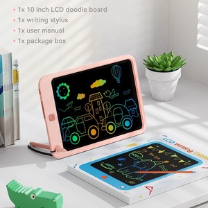 Jouets pour filles et garçons de 2 à 6 ans, <span class=keywords><strong>tablette</strong></span> d'écriture LCD, tableau à gribouiller, blocs de <span class=keywords><strong>dessin</strong></span> électroniques, cadeau d'anniversaire éducatif pour enfants - Product Image 5