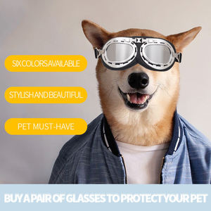 Lunettes de soleil pour chiens Lunettes de soleil classiques rétro rondes pour animaux de compagnie pour chiens et chats Lunettes drôles pour animaux de compagnie - Product Image 6