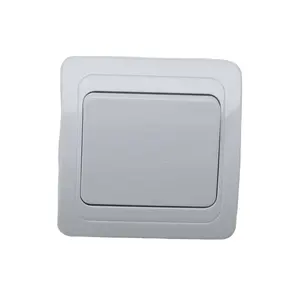 Hot selling luxcury gery wall dimmer switch square electric 1gang 2gang switch wall potable switch